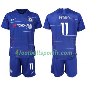 Tenue Chelsea PEDRO 11 Enfant Domicile 2018-2019 Maillot de Foot
